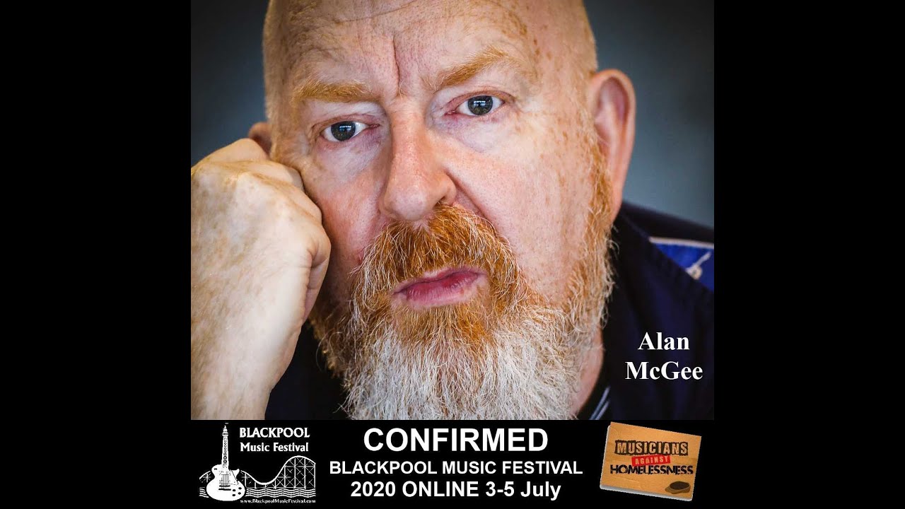 Alan McGee at Blackpool Music Festival 4th July 2020