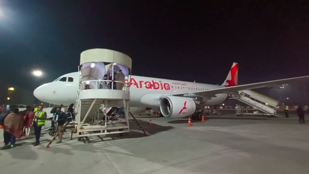 Jaipur to Sharjah journey#flight#aviation