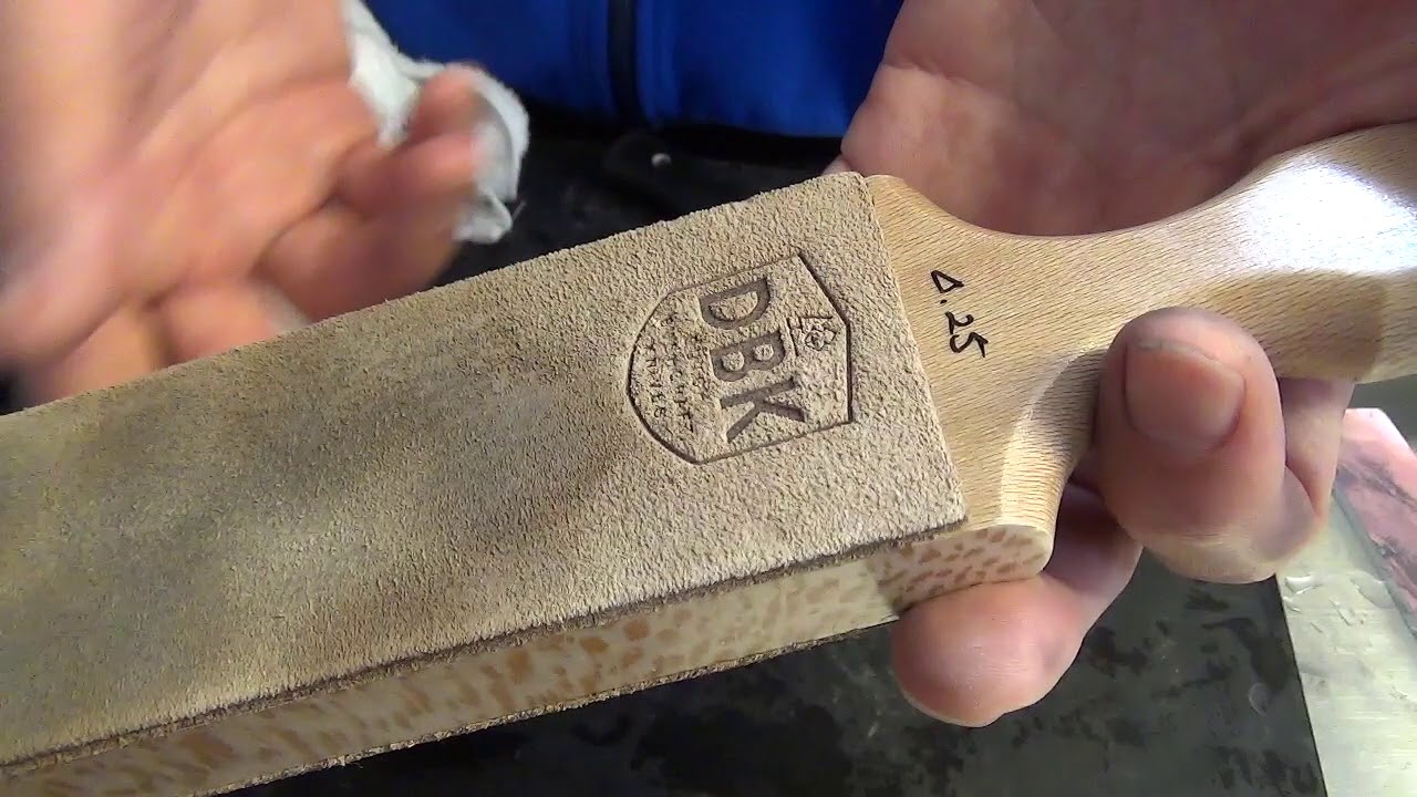 Fallkniven F1 sharpening