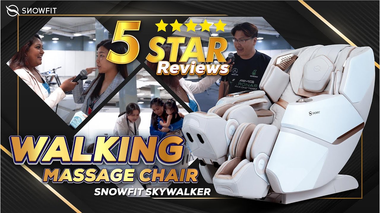 Wow!! Walking Massage Chair?!! 🤩🤙