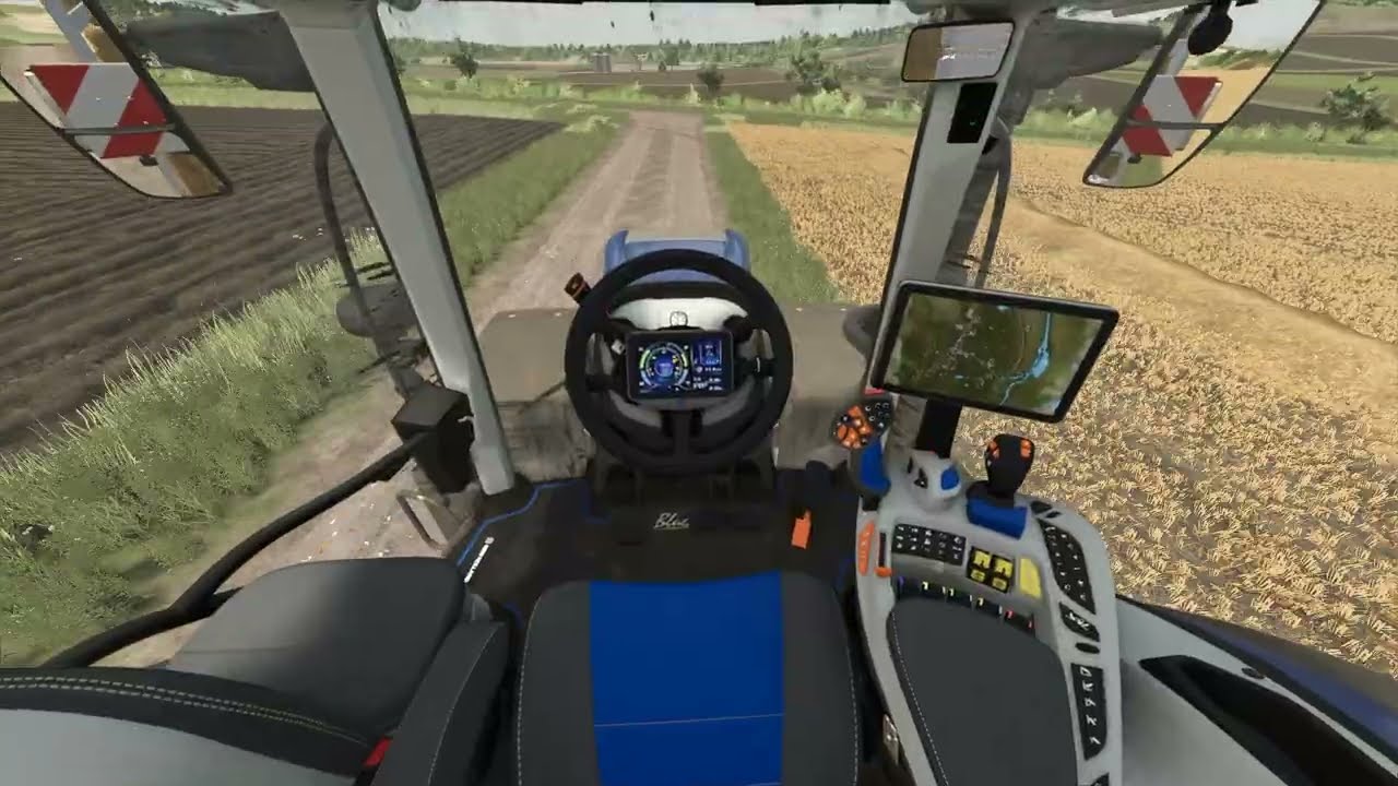 FS25 | New Holland T7.300 & Bale picker ARCUSIN FSX 63.71 in Action | PC & Controller Samplay