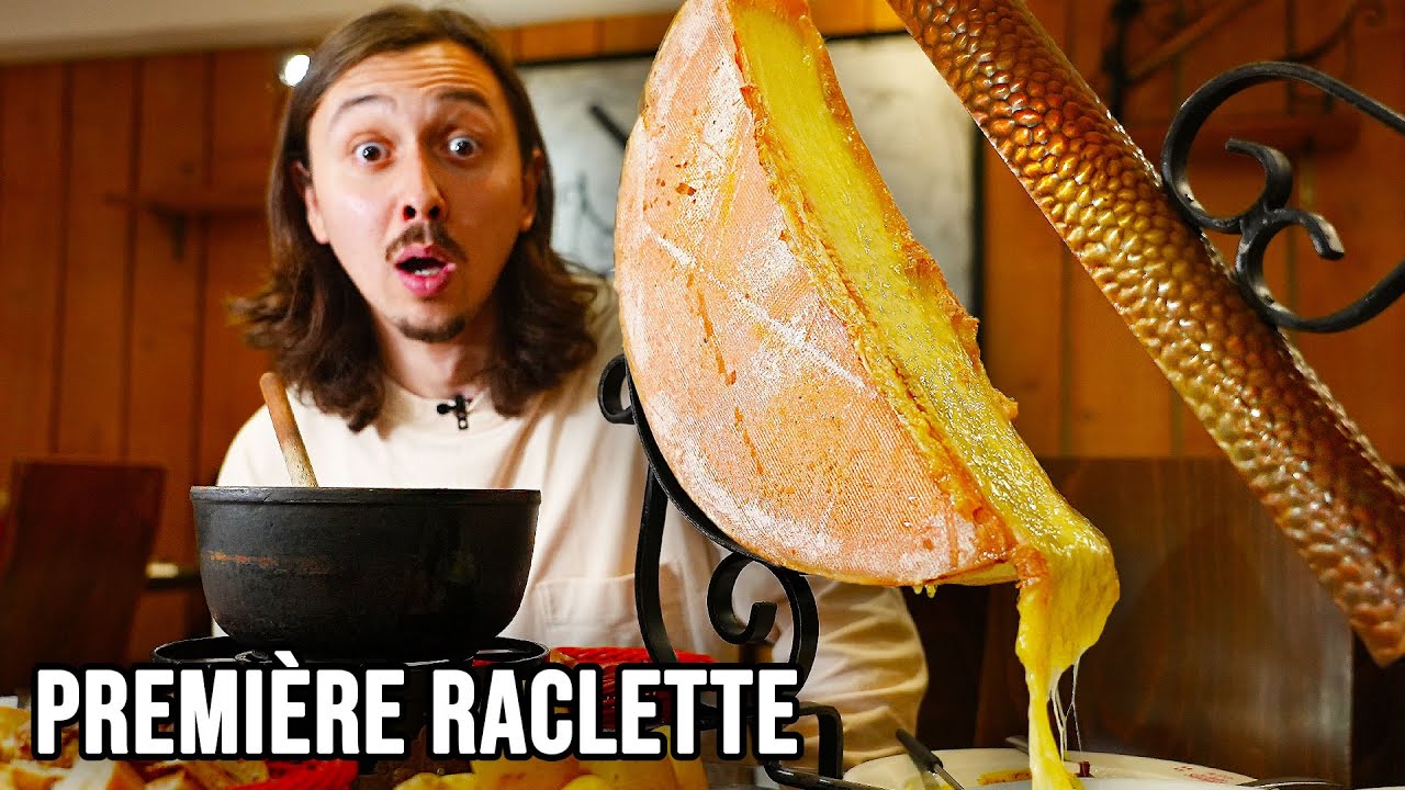 Un Québécois découvre la raclette et la fondue Savoyarde