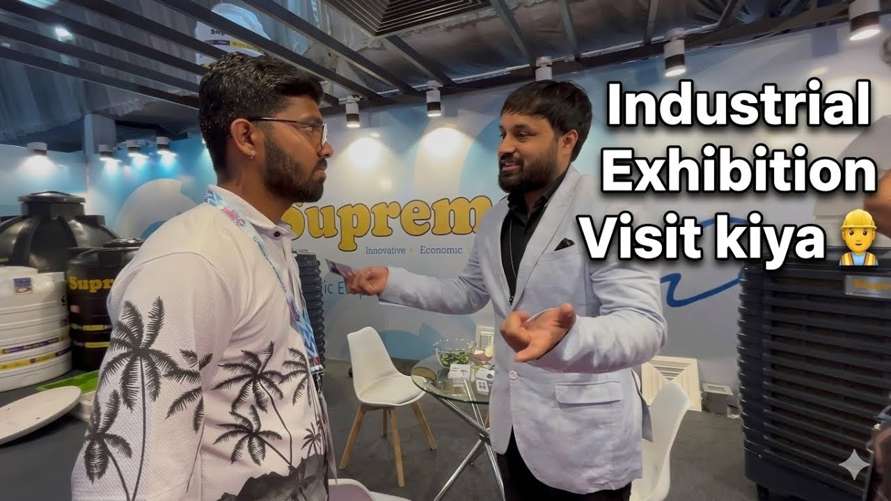 Industrial Exhibition Visit kiya 👷‍♂️ |Vlog -18| vlog by shubham pichodwal