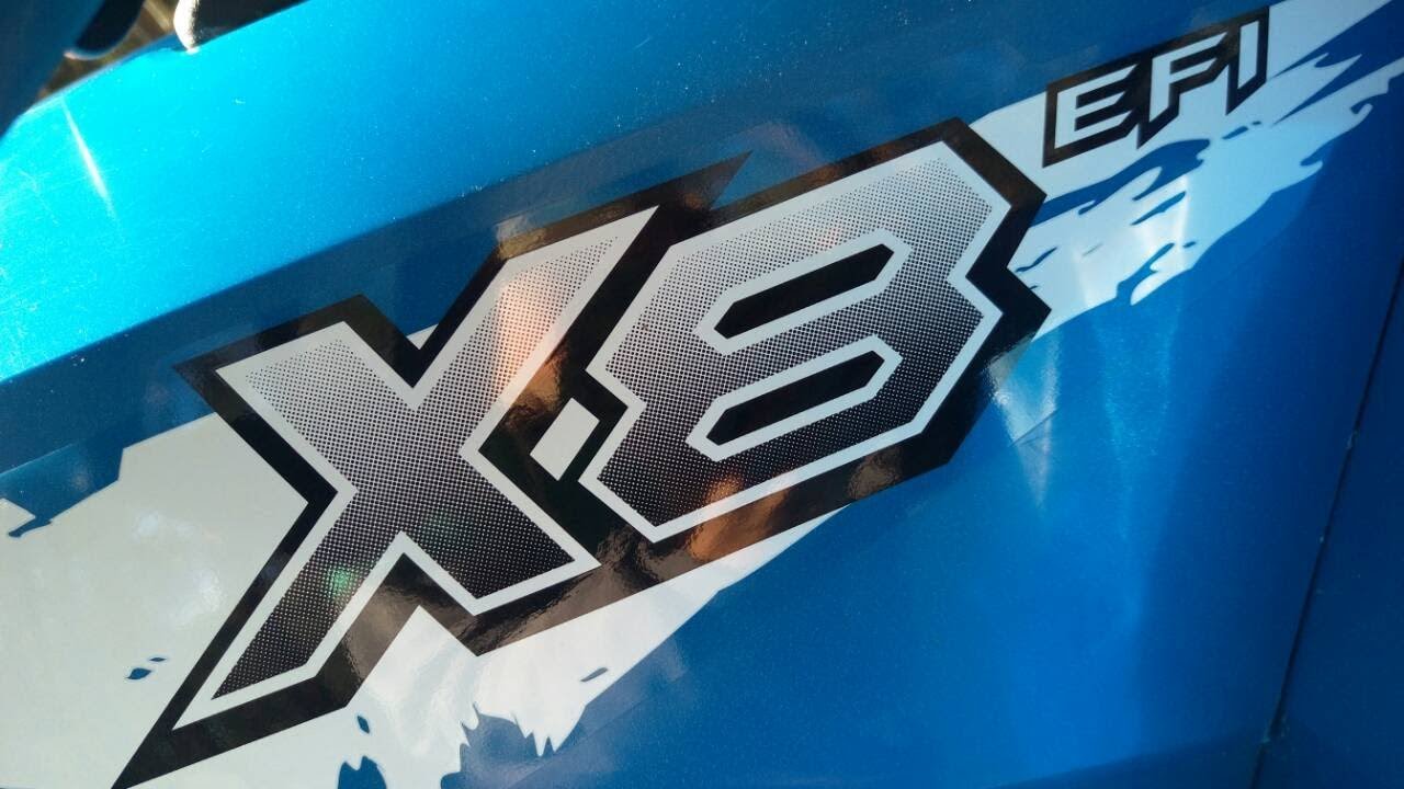 Первый сезон  эксплатации   CF Moto X8  на 30-тых колесах