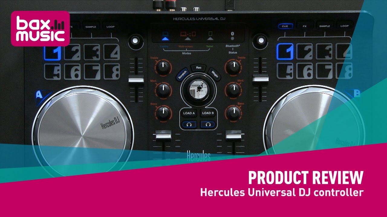 Hercules Universal DJ Controller Review | Bax Music