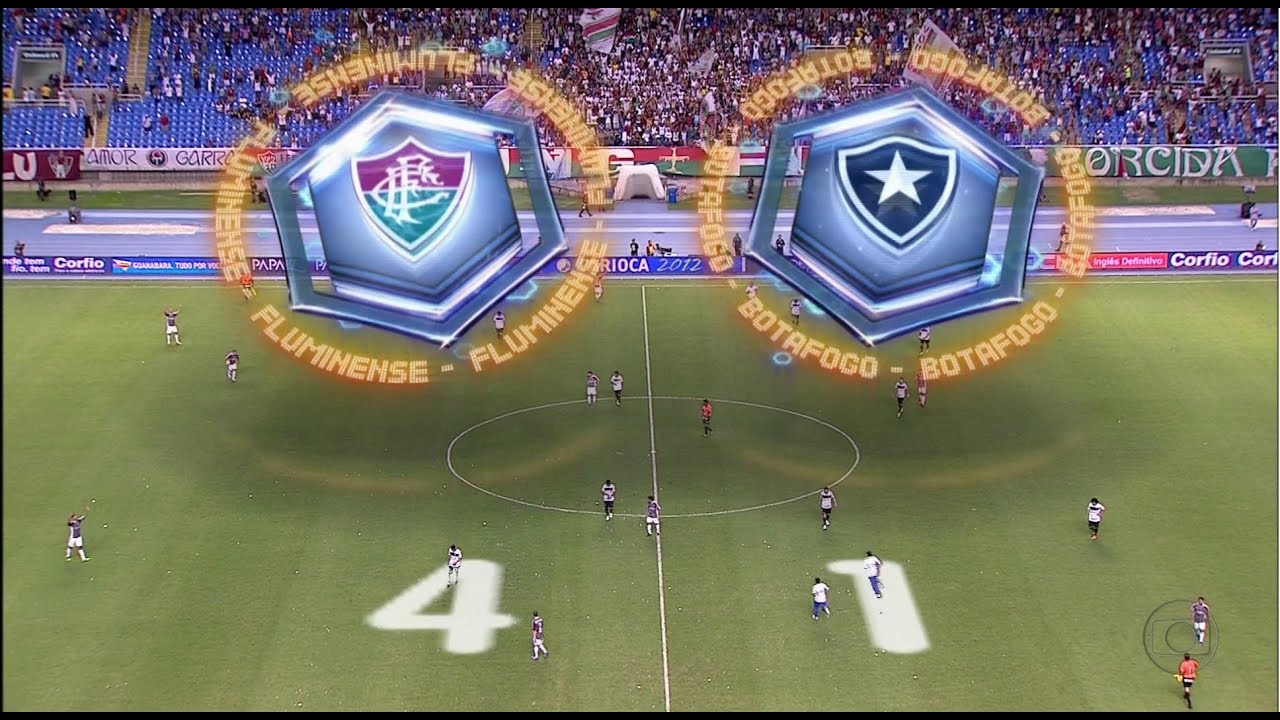 Fluminense 4x1 Botafogo - Carioca 2012 - 1&ordm; Jogo - 2&ordm; Tempo - HD 1080i
