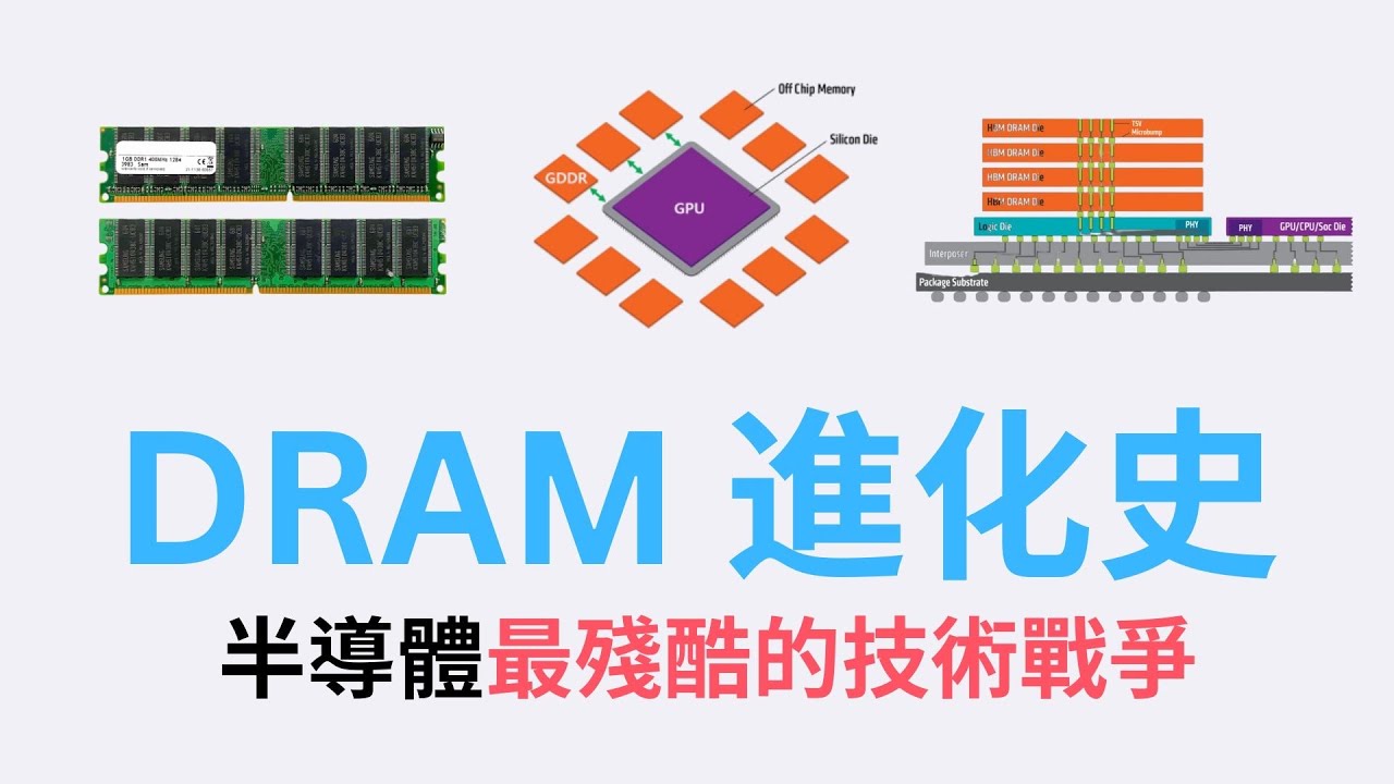 DRAM 記憶體 60 年 : 最殘酷的半導體戰爭