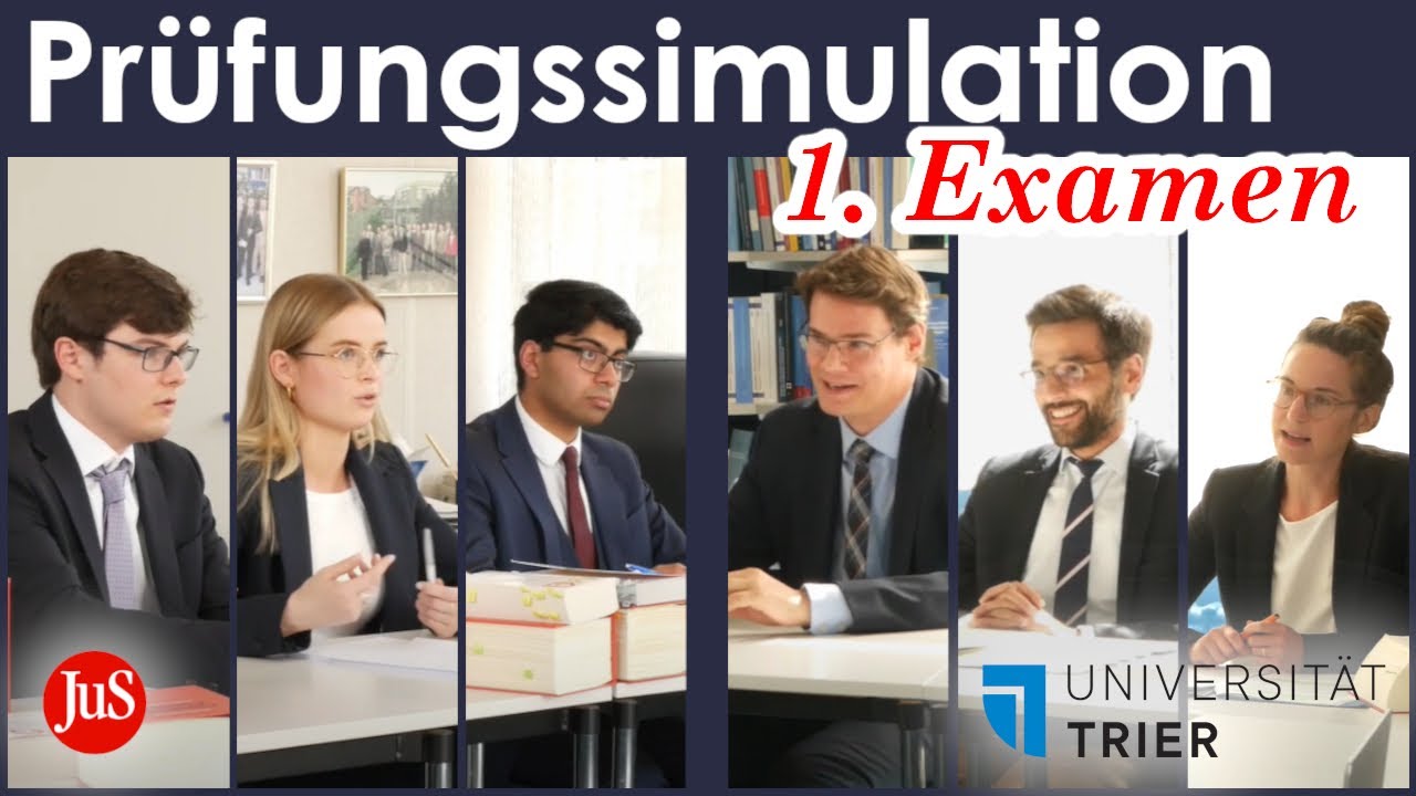 Mündliche Prüfung im 1. Juristischen Examen - Simulation