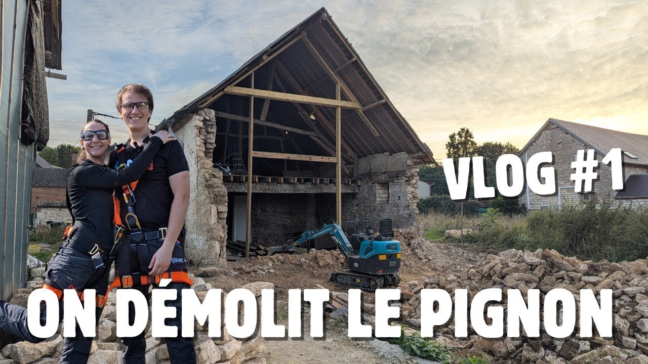 Va-t-il rester un mur dans cette maison ?! 🤯 - EP1