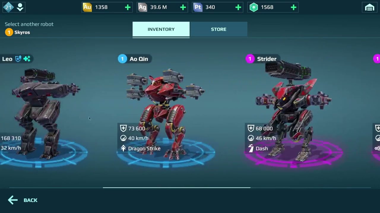 War Robots Key Draws (Ao Qin, Strider, Lancelot,Mercury,)