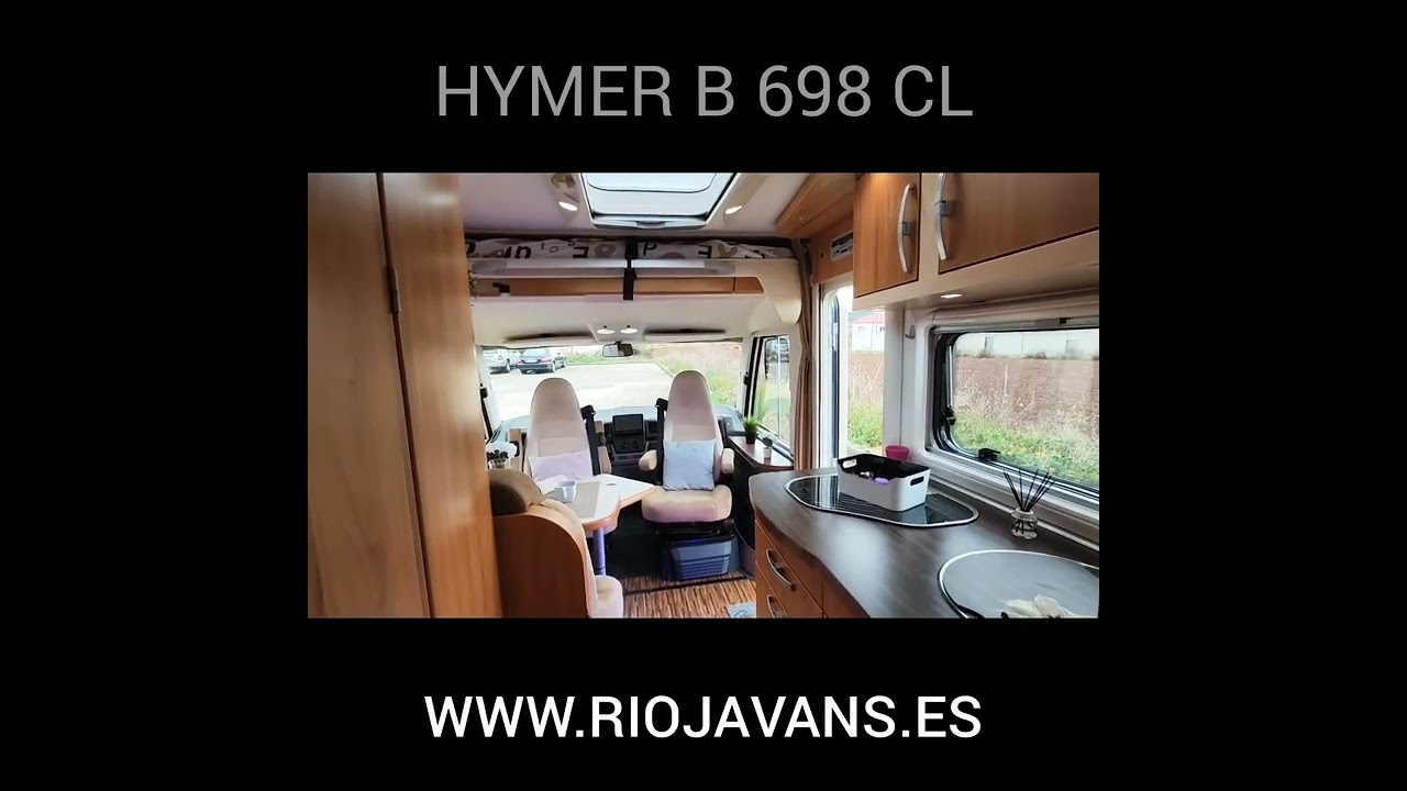 Hymer B 698 CL Cama Isla 3.0 Portamotos (interior)