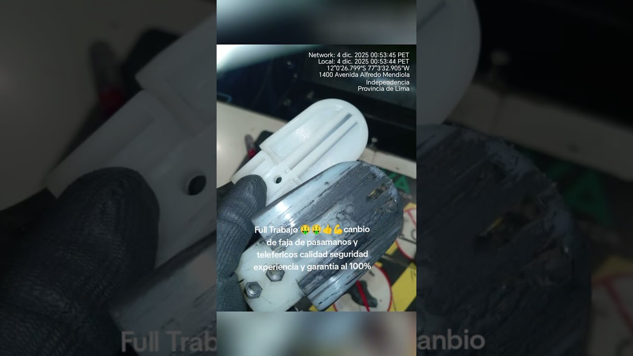 canbio de faja de pasamanos y telefericos escalera mecánica Otis