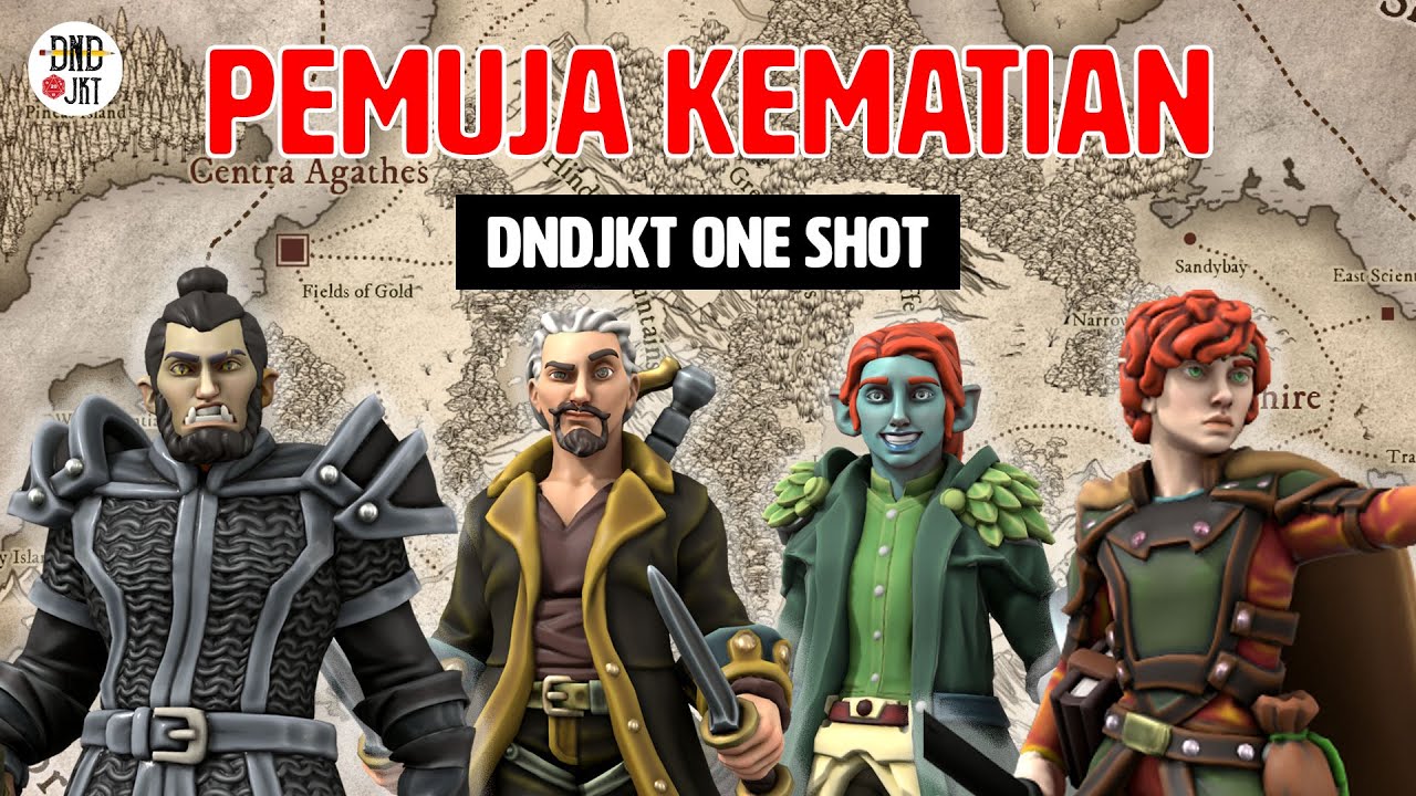 PEMUJA KEMATIAN | D&D One Shot Bahasa Indonesia | Foundry VTT Firstplay