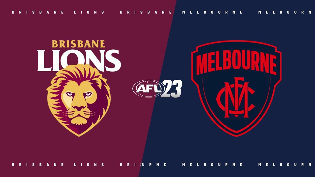 AFL 23 | Brisbane Lions v. Melbourne Demons | 2024, Round 16