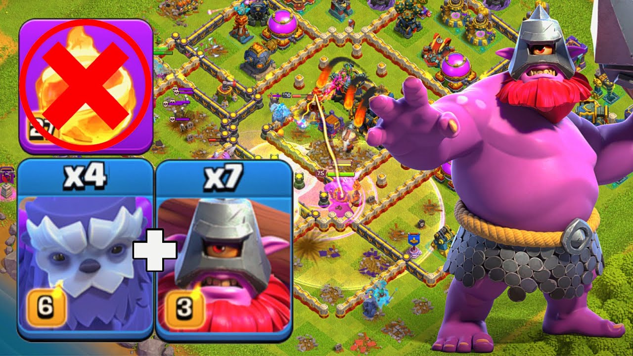TH17 Yeti Thrower Smash – The Ultimate Legend League Strategy! Clash of Clans