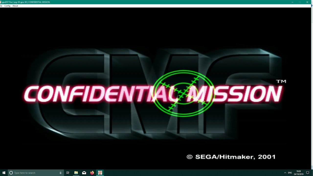 DEMUL DREAMCAST EMULATOR CONFIDENTIAL MISSION ON ASUS G750JS LAPTOP BE A SECRET AGENT🤵 & SAVE THE 🌏