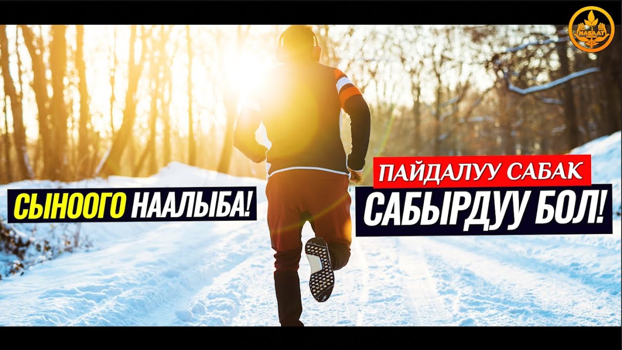 СЫНООЛОРГО НААЛЫБА! САБЫРДУУ БОЛ! (ойлондурган сабак). Шейх Чубак ажы