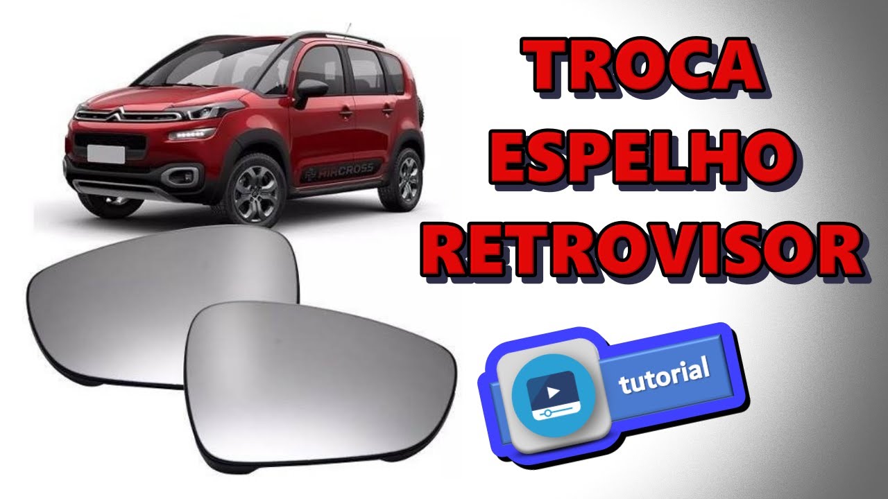 [ FAÇA VOCÊ MESMO ] - TROCA LENTE ESPELHO RETROVISOR