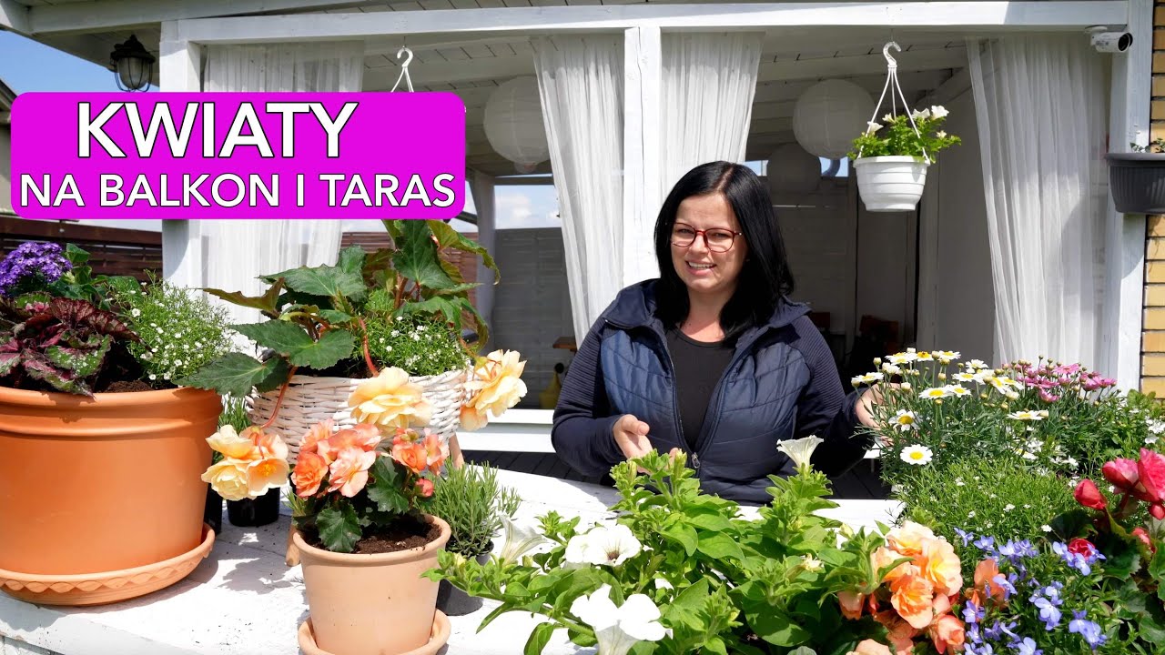 KWIATY DONICZKOWE NA BALKON I TARAS. 5 POMYSŁÓW NA ARANŻACJE KWIATÓW NA TARAS | Kasia.in