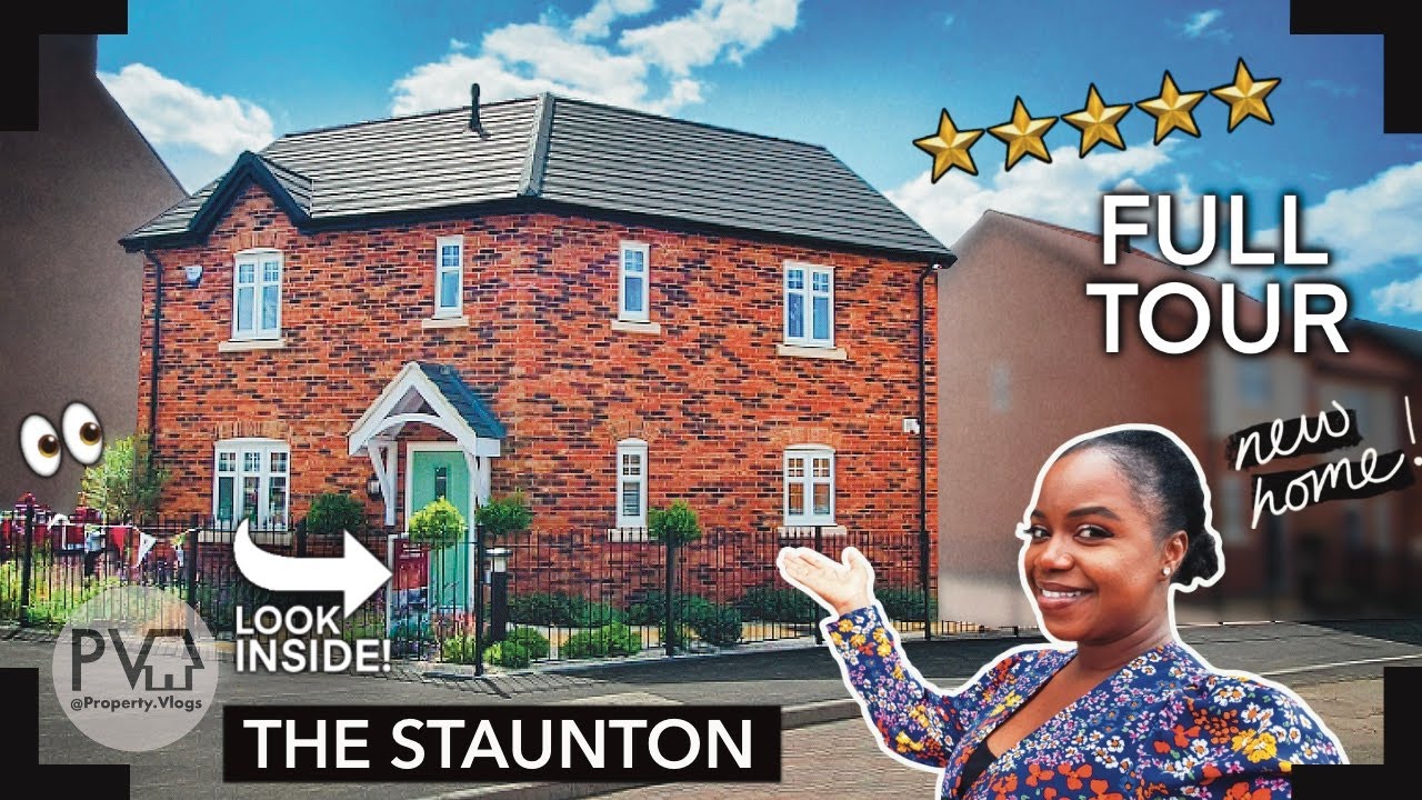 Экскурсия по ПРОСТОРНОМУ 😍 отдельно стоящему новому 3-комнатному дому стоимостью 325 тыс. фунтов ...