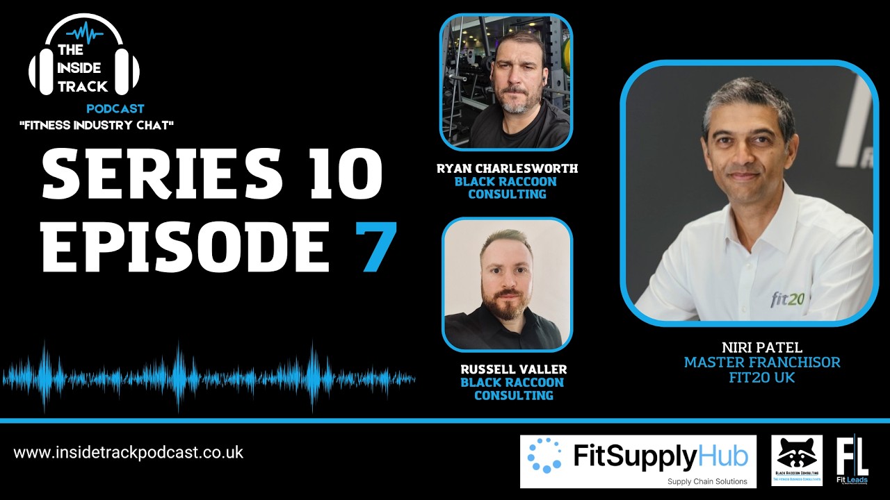 The Inside Track Podcast Hosted by ryan Charlesworth & Russell valler with special guest Niri Patel