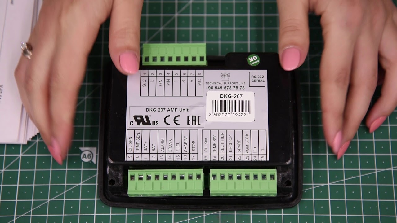 DATAKOM DKG-207 Automatic start mains failure control panel for generators (AMF)