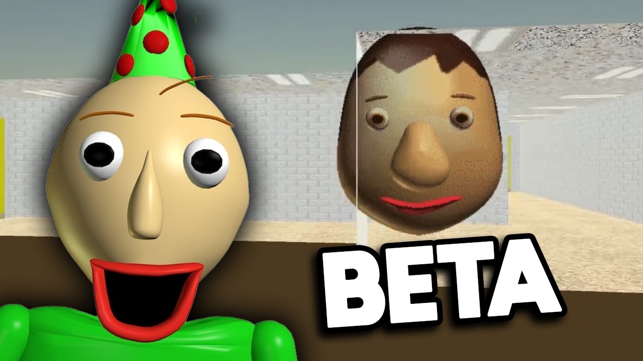 The Baldi's Basics BETA Builds are Crazy