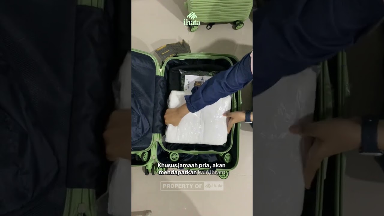 Unboxing perlengkapan Umroh Ihata Travel bareng aku yuk!