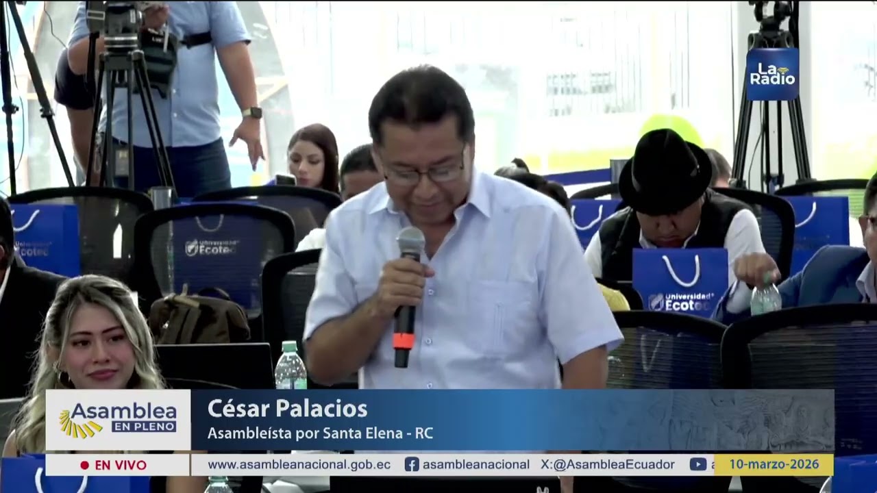 Asambleísta César Palacios - Sesión 076