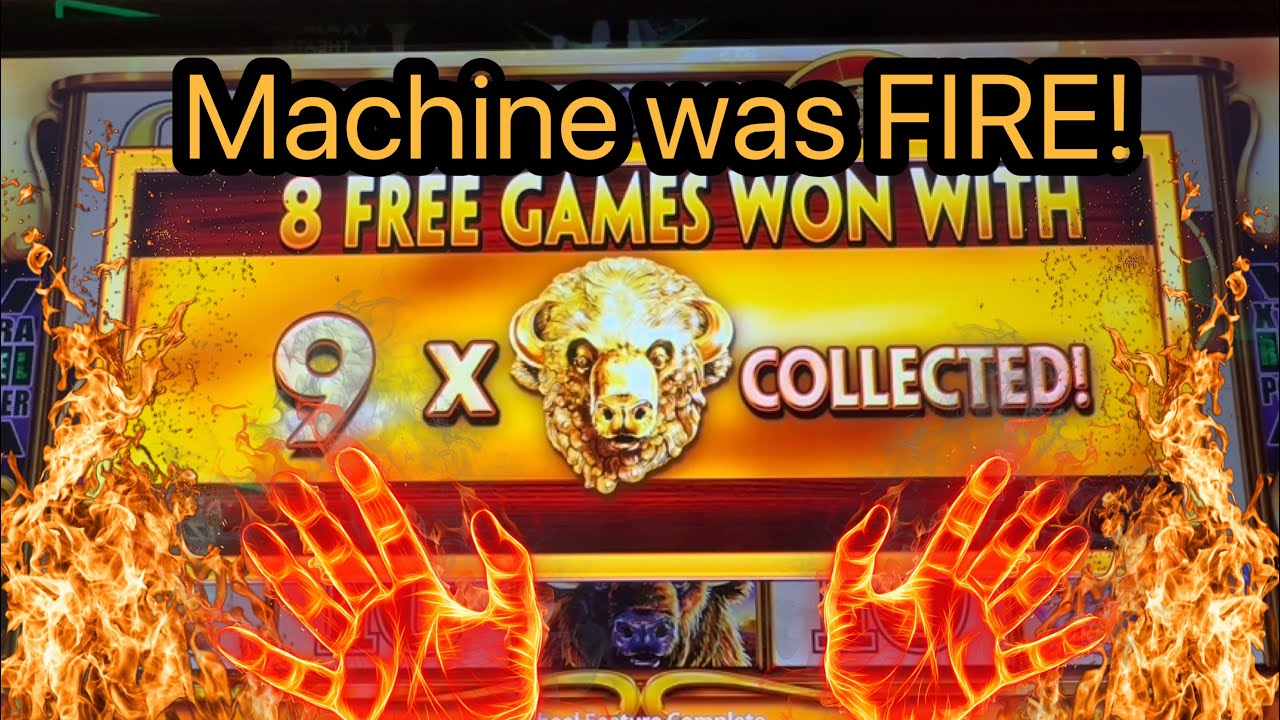 Started with $100… Machine caught FIRE 🔥 Buffalo Gold Revolution | Live Slot play at Casino 🎰
