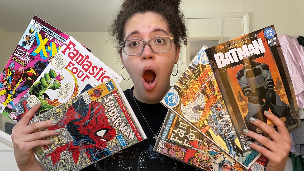 BUYING COMIC BOOKS FOR THE FIRST TIME (Comic Book Haul + Chat)