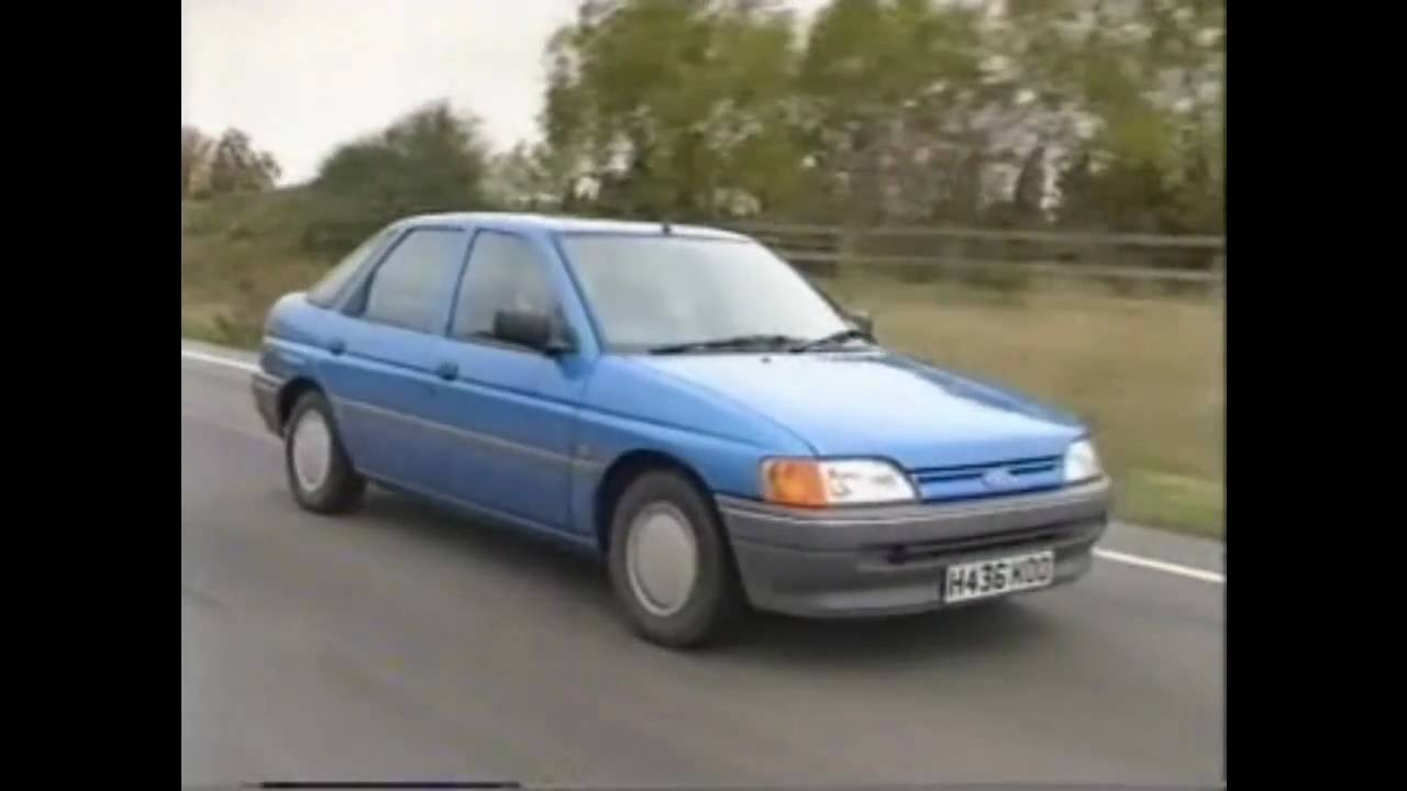 Old Top Gear 1990 - Ford Escort