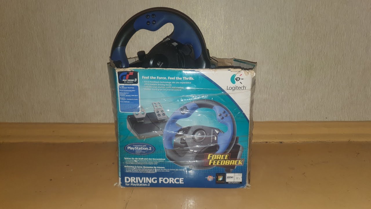 Обзон на игровой руль: Logitech Driving Force