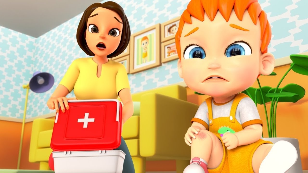 Boo boo song | Ouch! Mommy it hurts |  Nursery rhymes for children & Kids songs