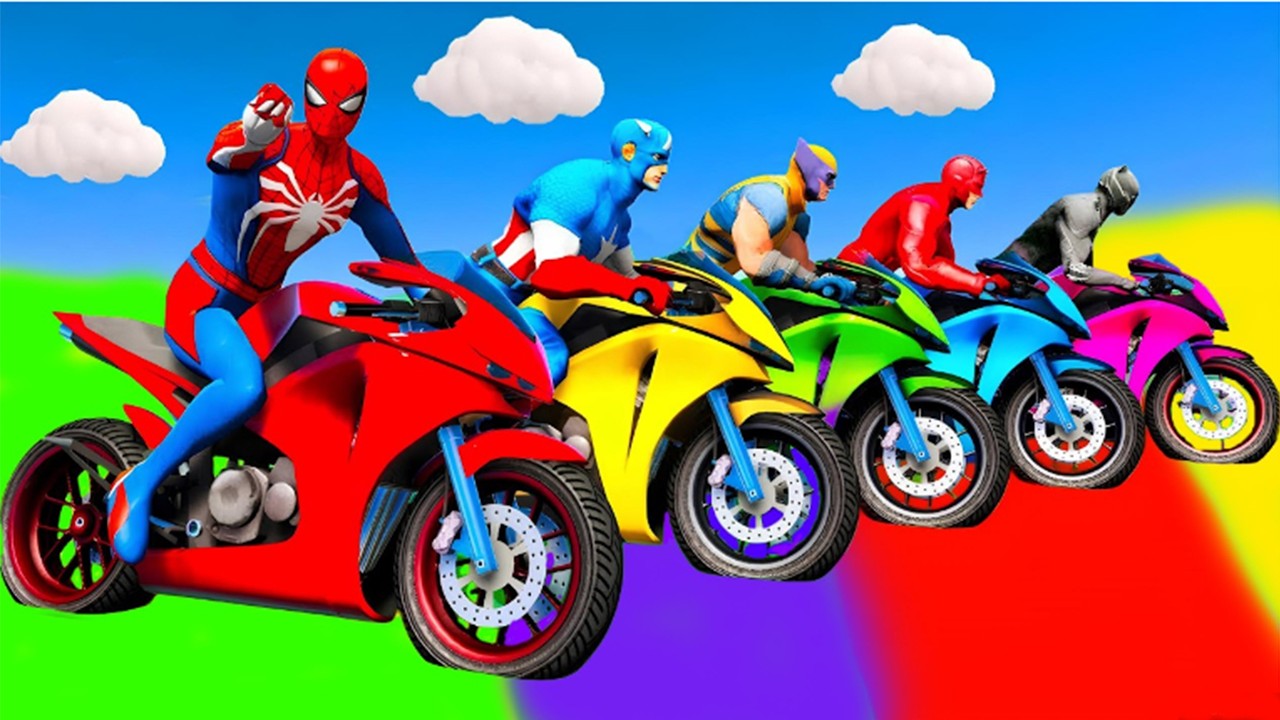 الرجل العنكبوت انقاذ باتمان Spider-Man Rescue batman vs iron man vs venom funny Game GTA 5 superhero