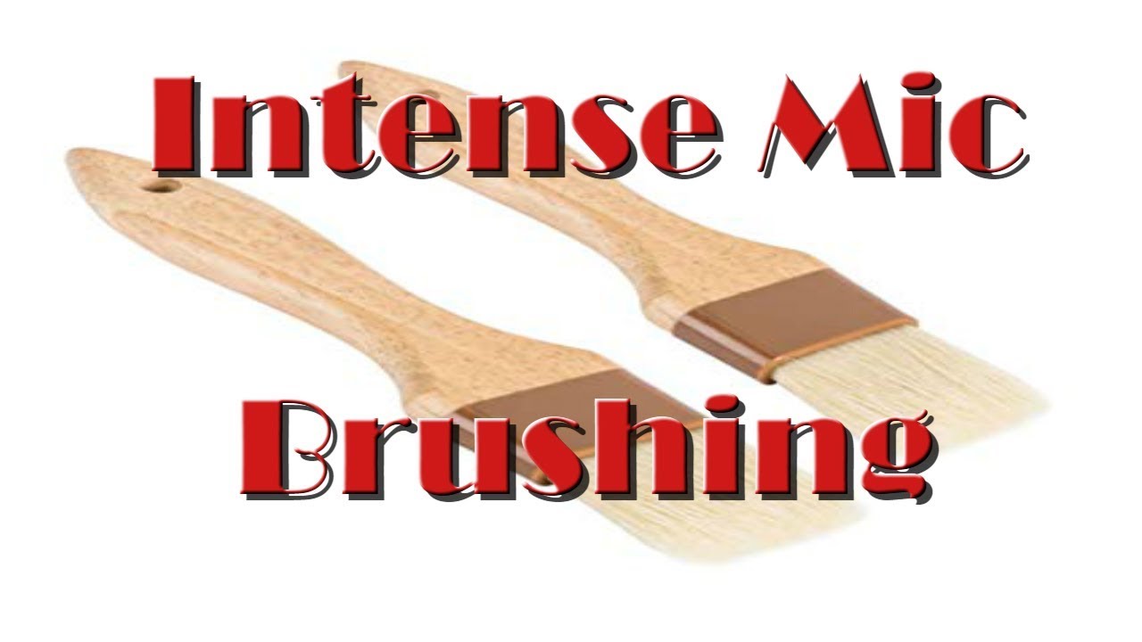 🎧ASMR ESPAÑOL🎧 ~ Brochas |  Intense Mic Brushing ~  @Despistado_ASMR