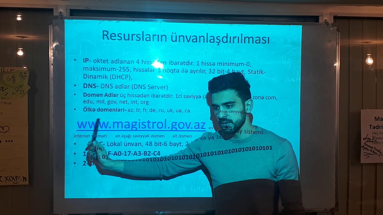 İNFORMATİKA- İnternet Şəbəkəsi-1 (Magistratura, Dövlət Qulluğu, MİQ)-Orxan Məmmədov