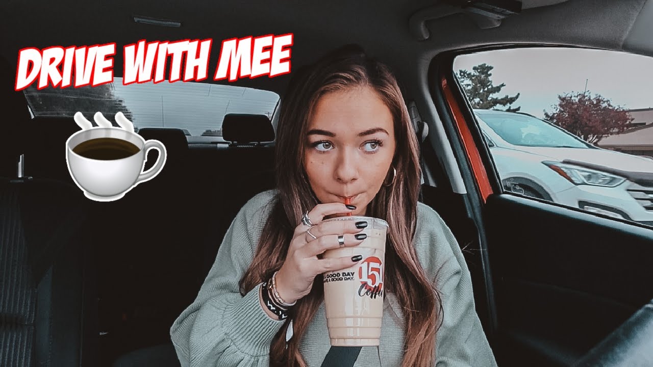 drive with me! i have a coffee obsession | vlogmas day 3
