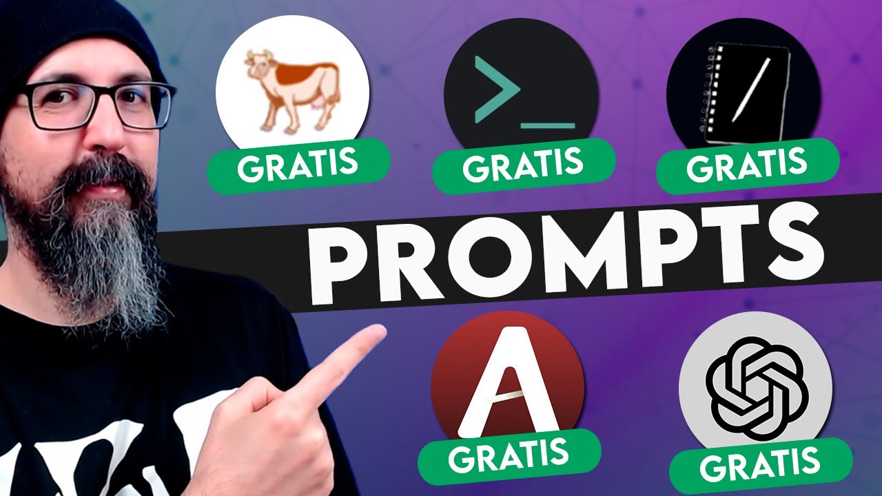 5 NUEVAS FORMAS de conseguir PROMPTS GRATIS [ PROFESIONALES ] ChatGPT - Midjourney - Stable Difusion
