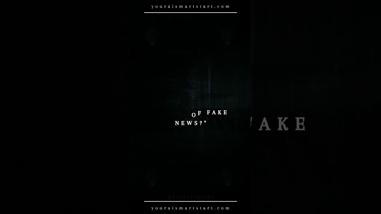 AI and Fake News Detection 📰 - AI FACTS