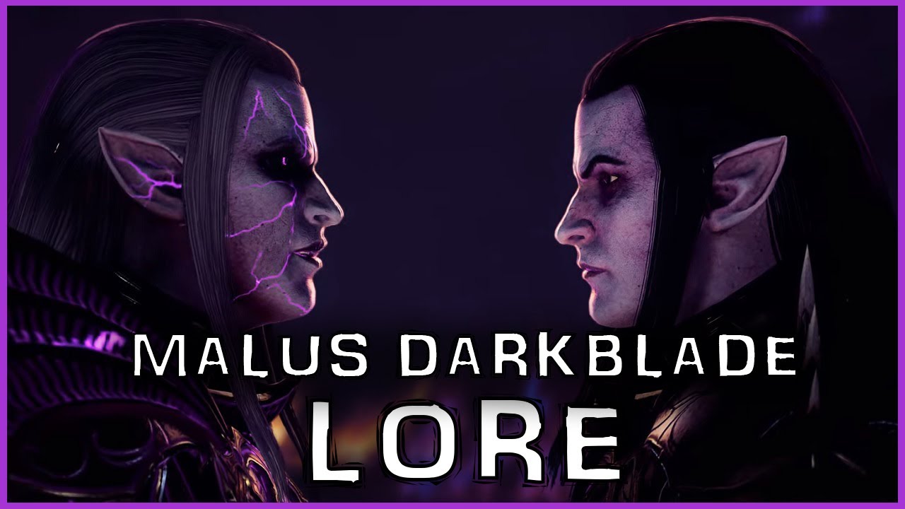 Malus Darkblade | Warhammer Fantasy's Biggest Edgelord