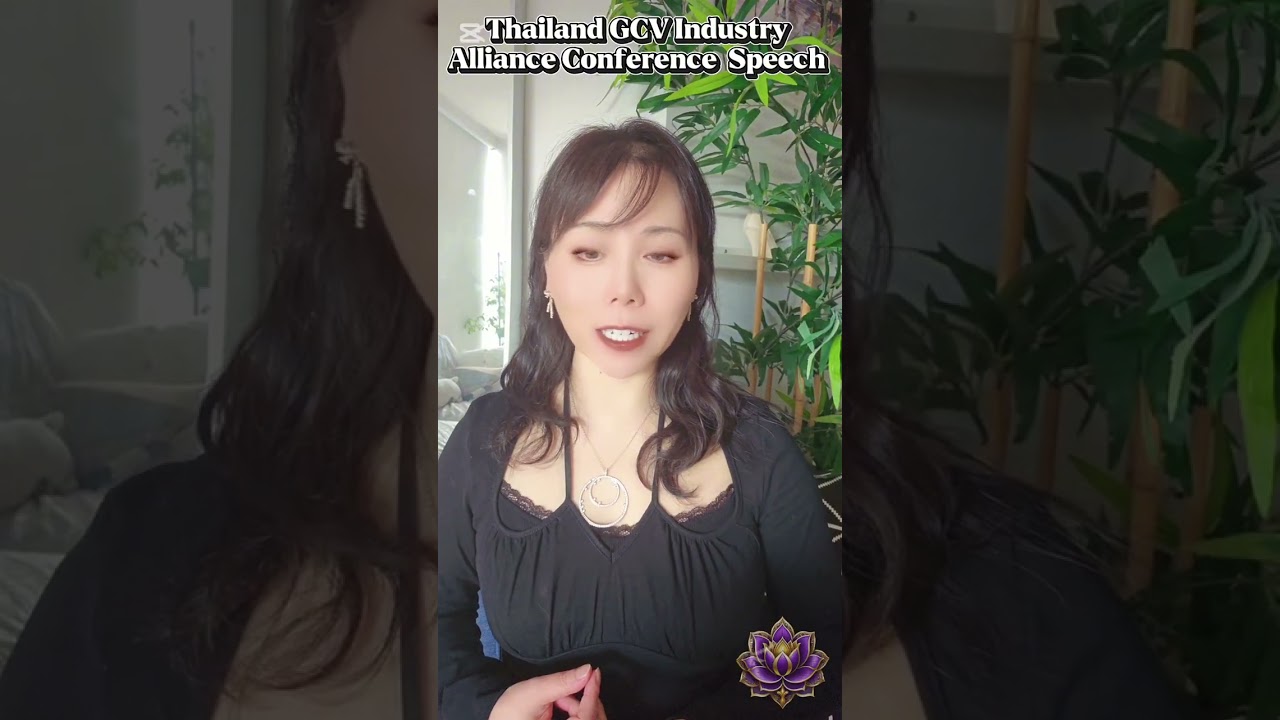 Doris Yin Speech on Thailand 🇹🇭 Mega GCV Event Industry Alliance Conference September 14th 2025