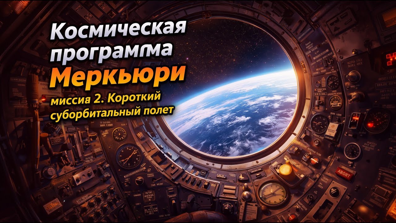 Mercury — Миссия 2 | Суборбитальный полёт и риэнтри (космо-сим Reentry)