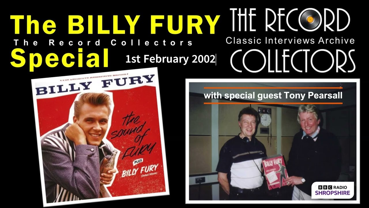 2002 BILLY FURY SPECIAL ON THE RECORD COLLECTORS