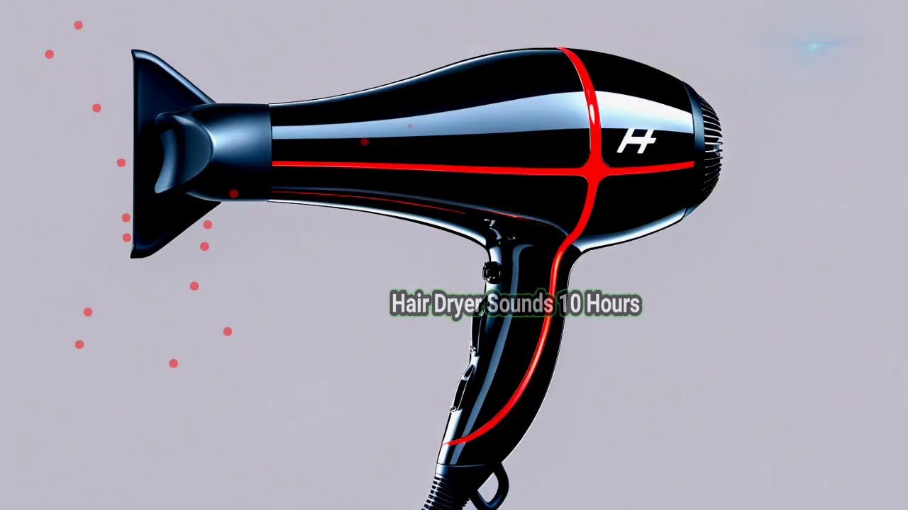 White Noise for Babies – Blow Dryer ASMR - Baby Night White Noise