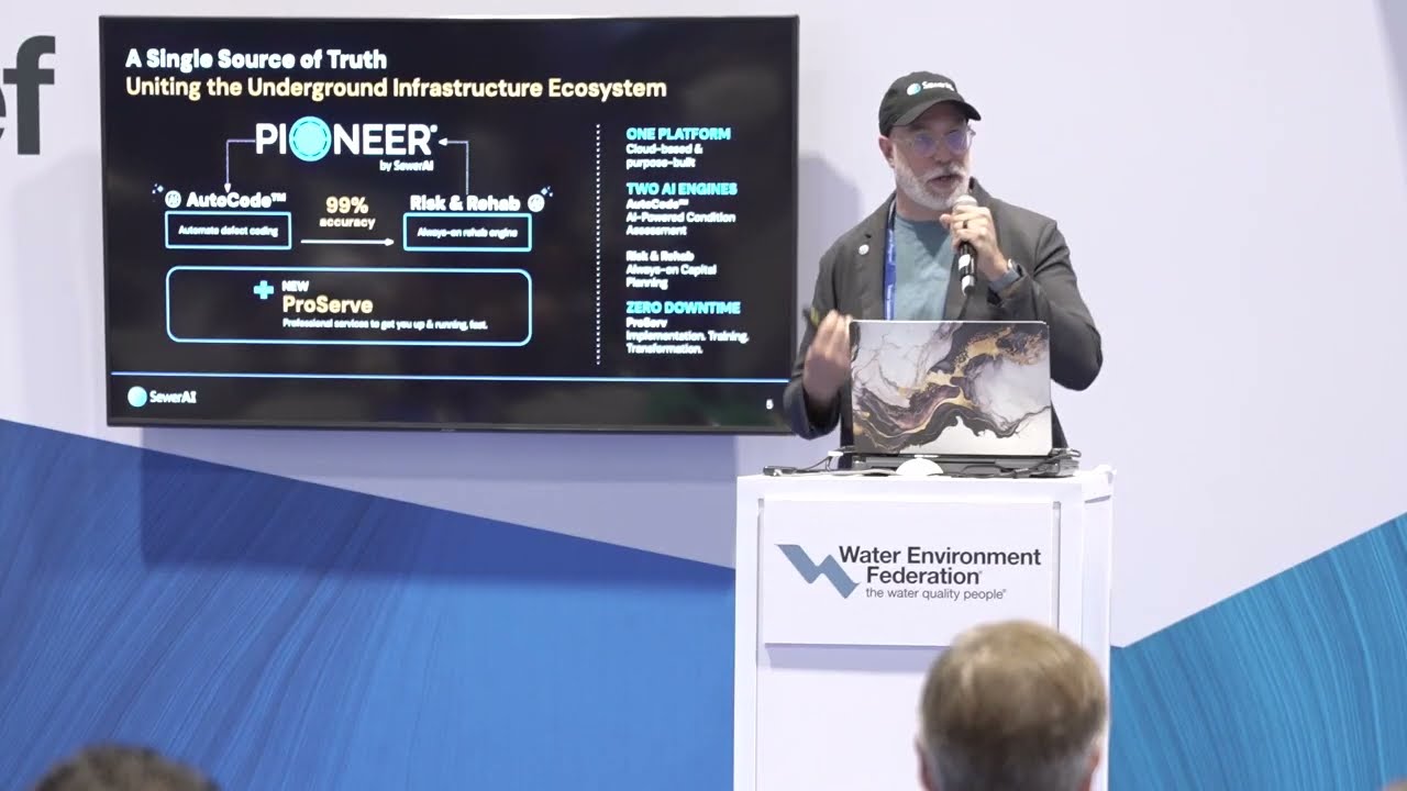 Risk & Rehab Recommendation Engine: SewerAI WEFTEC 2025 Technology Spotlight & Product Demo