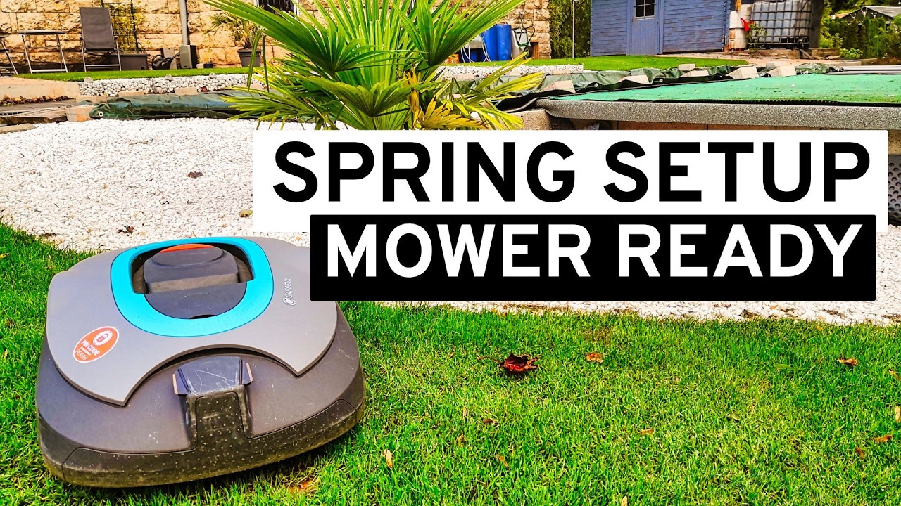 Winterizing the Gardena Sileno robot lawn mower - step-by-step guide