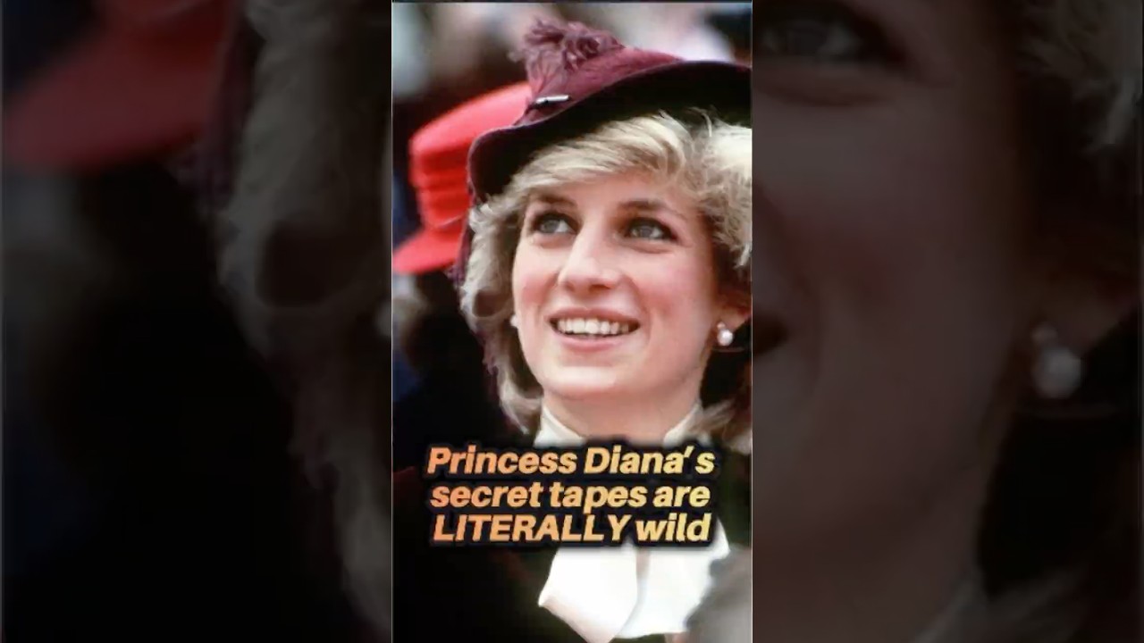 Princess Diana&rsquo;s secret tapes are LITERALLY wild #princessdianaforever #royal #history #shorts