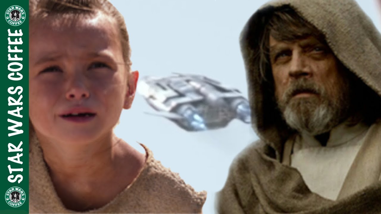 How Reys Vision Shows Luke Dropping Her Off on Jakku!