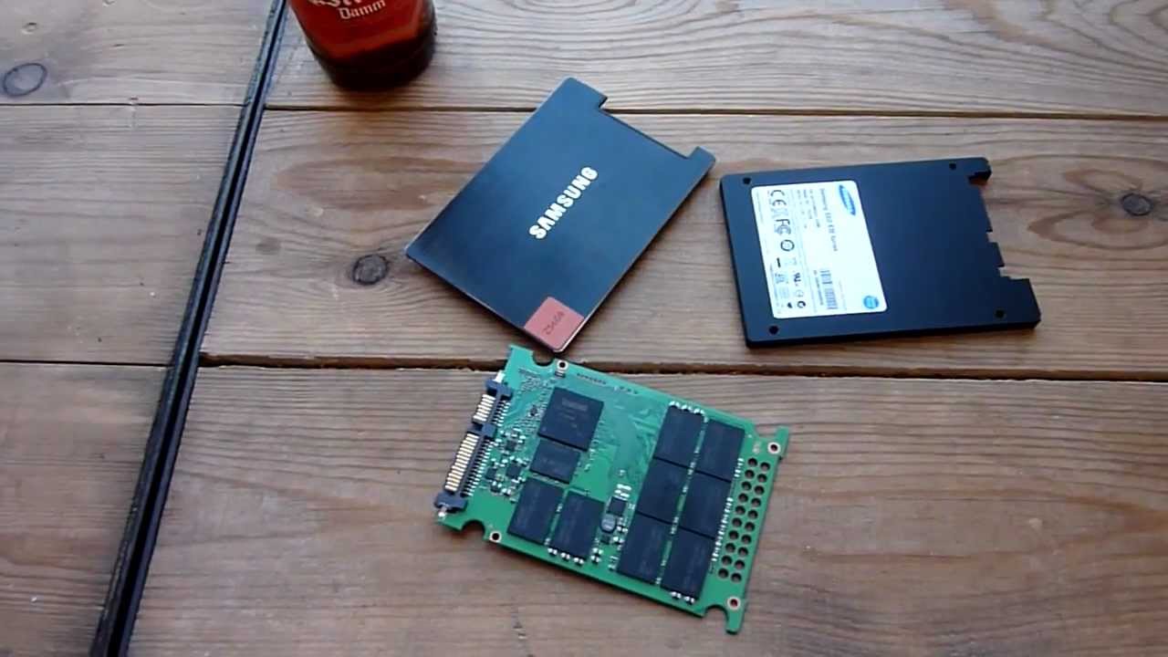 Samsung 830 SSD without Cover